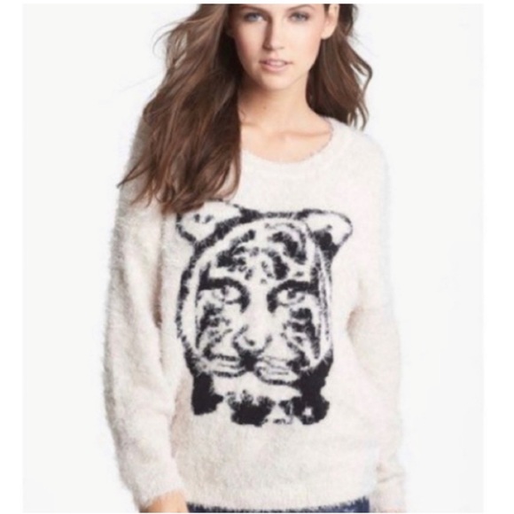 Love By Design Sweaters - 087 Fuzzy Tiger sweater